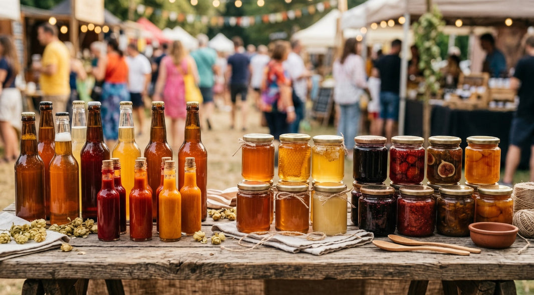 Packaging for food and drink festivals: the complete guide to glass bottles and jars The Pack Stock