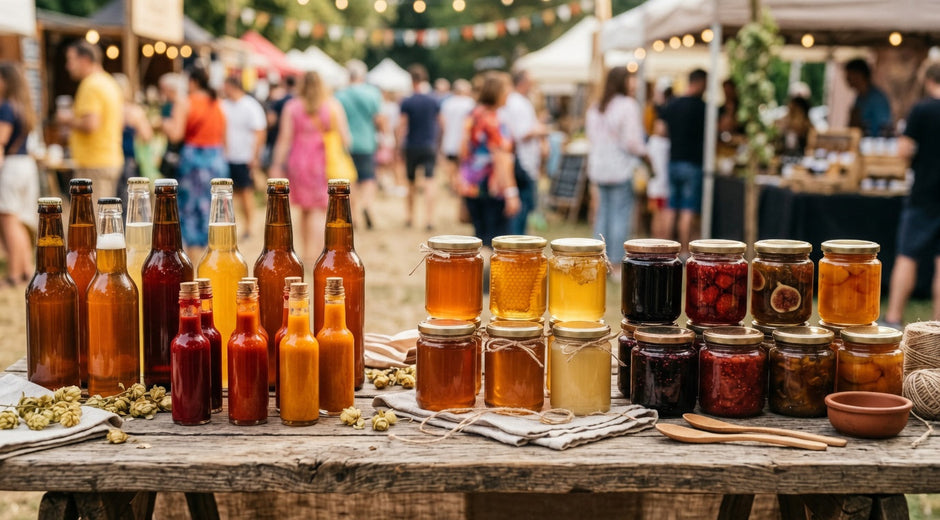 Packaging for food and drink festivals: the complete guide to glass bottles and jars The Pack Stock