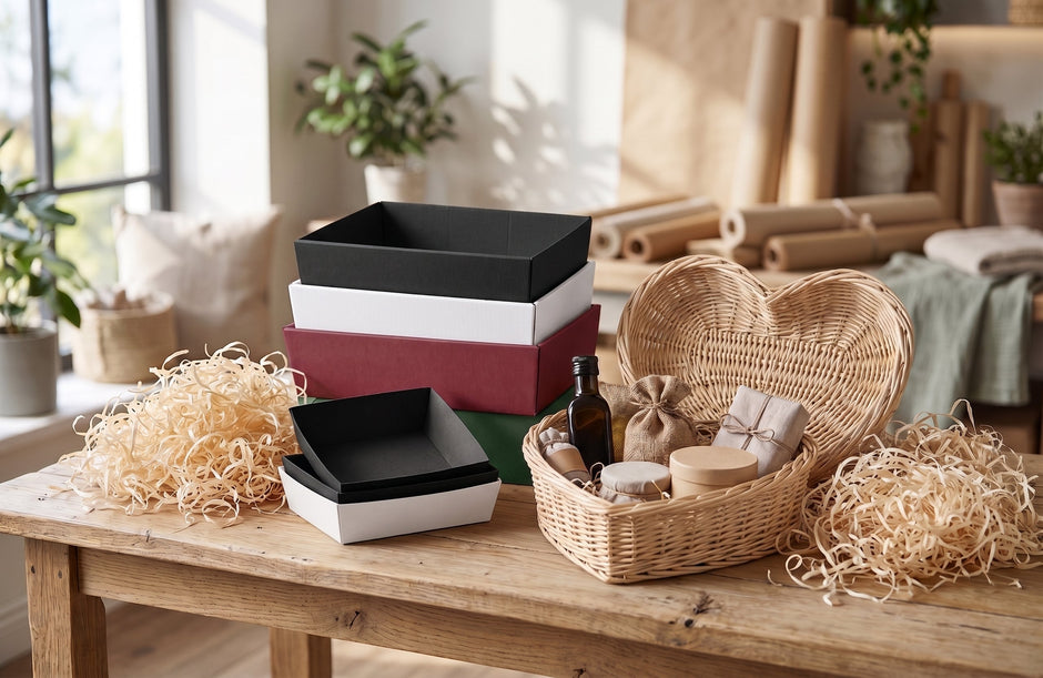 Hamper Trays and Wicker Baskets: How to Build a Gift That Makes an Impression The Pack Stock