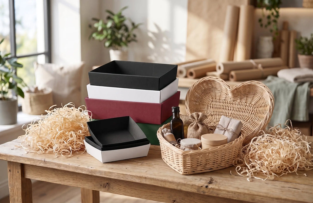 Hamper Trays and Wicker Baskets: How to Build a Gift That Makes an Impression The Pack Stock