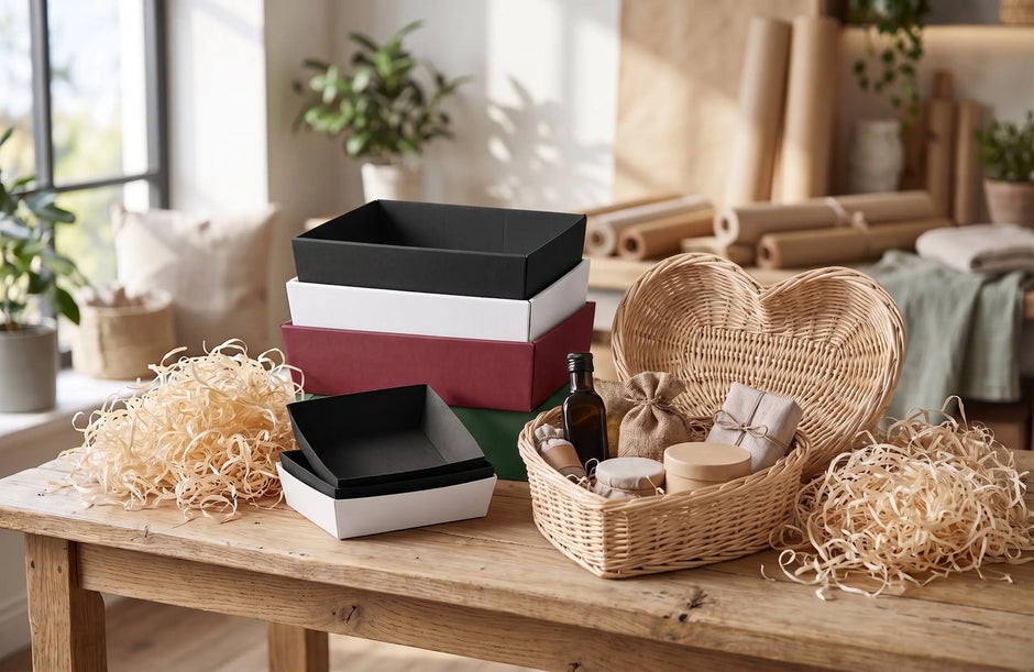 Hamper Trays and Wicker Baskets: How to Build a Gift That Makes an Impression The Pack Stock