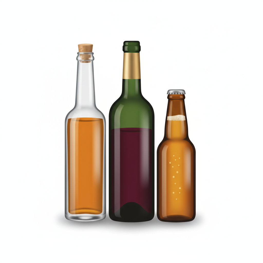 Glass-Bottles-for-Drink The Pack Stock