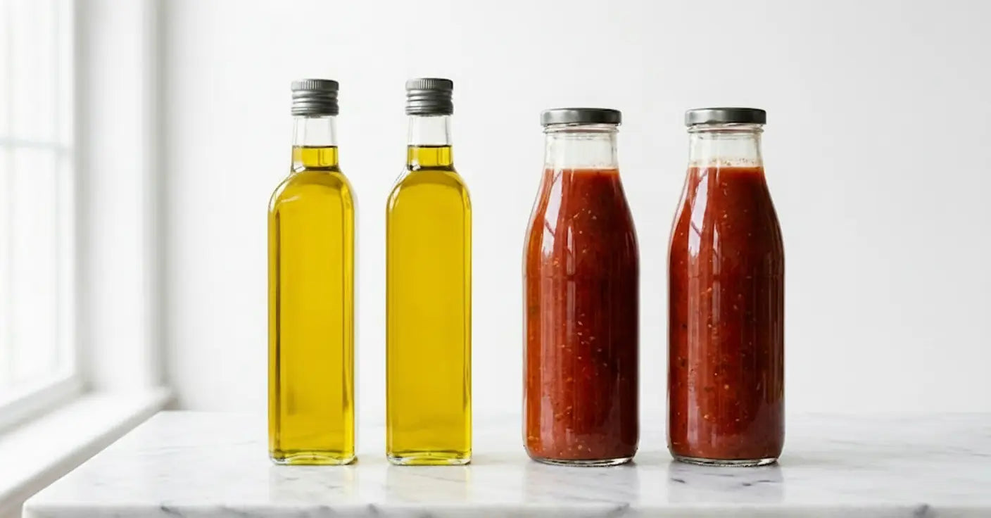 Sauce & Oil Bottles