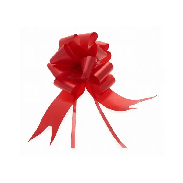 Rapid Pull Bows 31mm Cotton Matt Red
