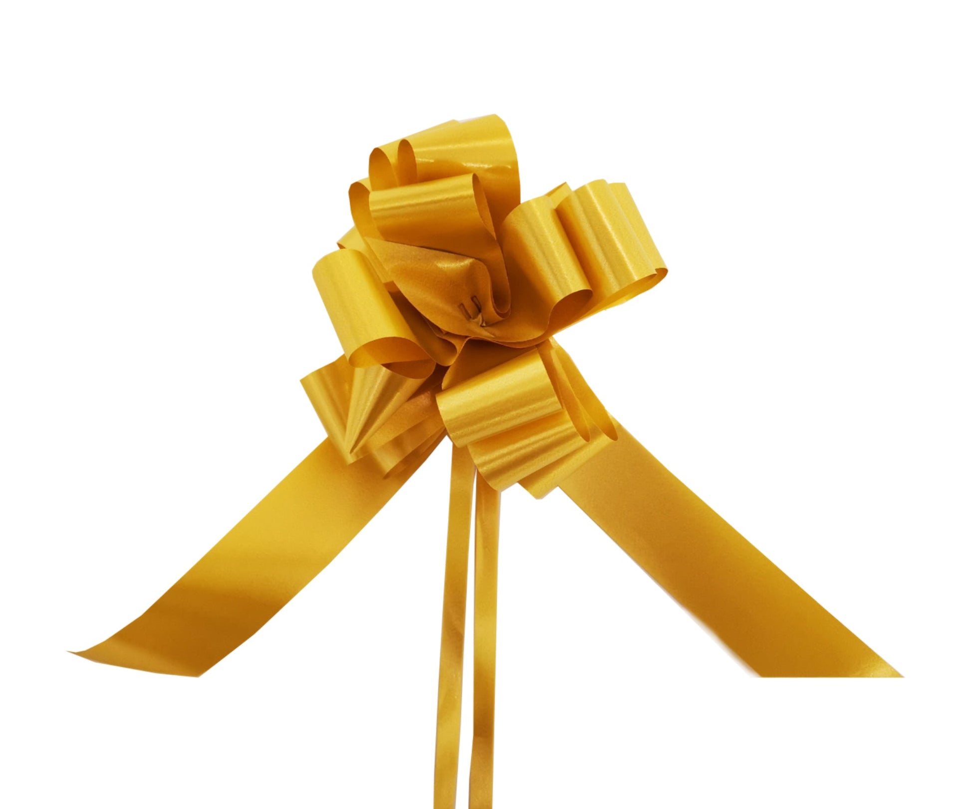 Rapid Pull Bows 50mm Gold The Pack Stock