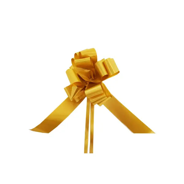 Rapid Pull Bows 50mm Gold
