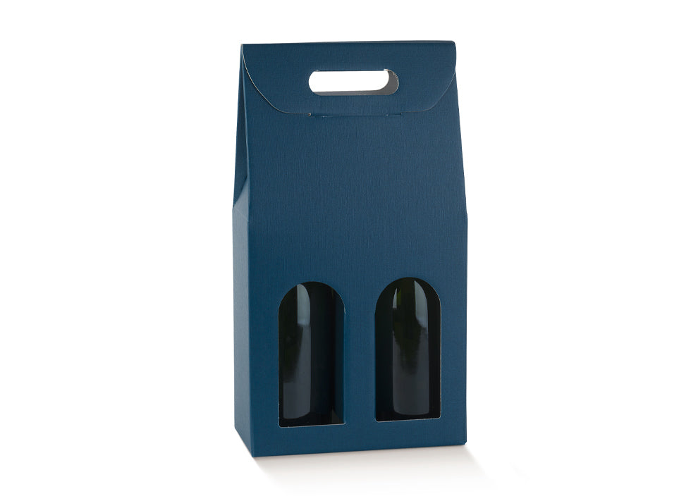 2 Bottle BLUE Box Berlin Packaging Ireland
