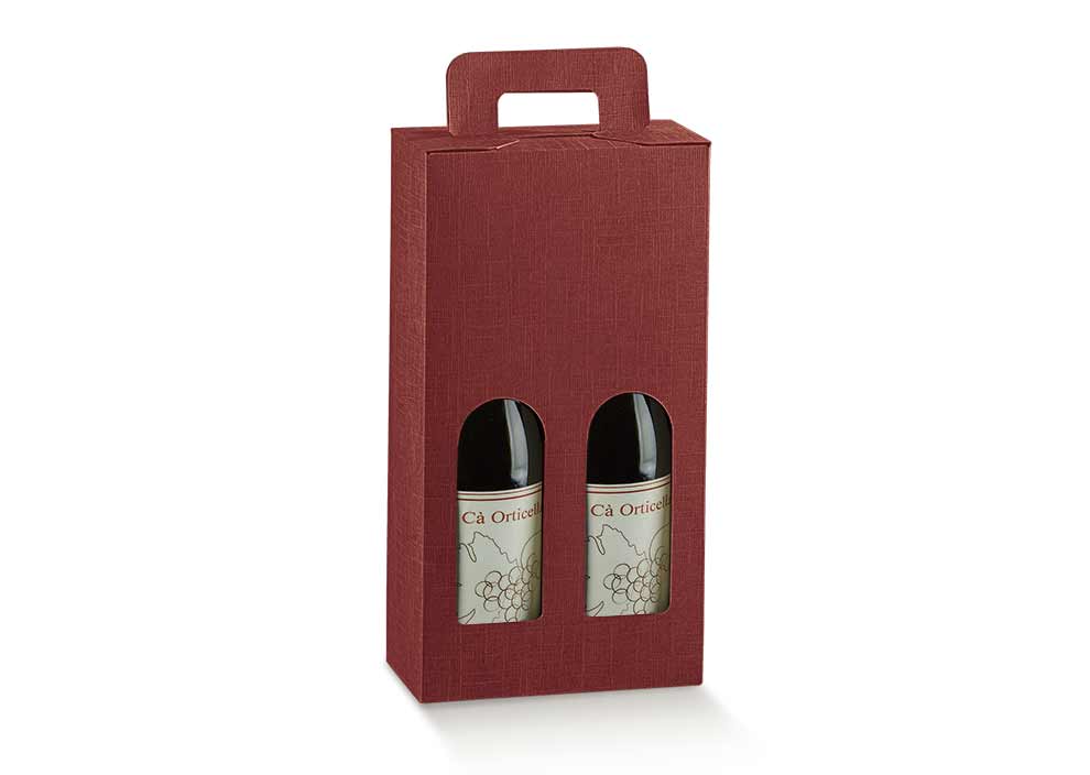 2 Bottle Burgundy Wine Suitcase Box Berlin Packaging Ireland