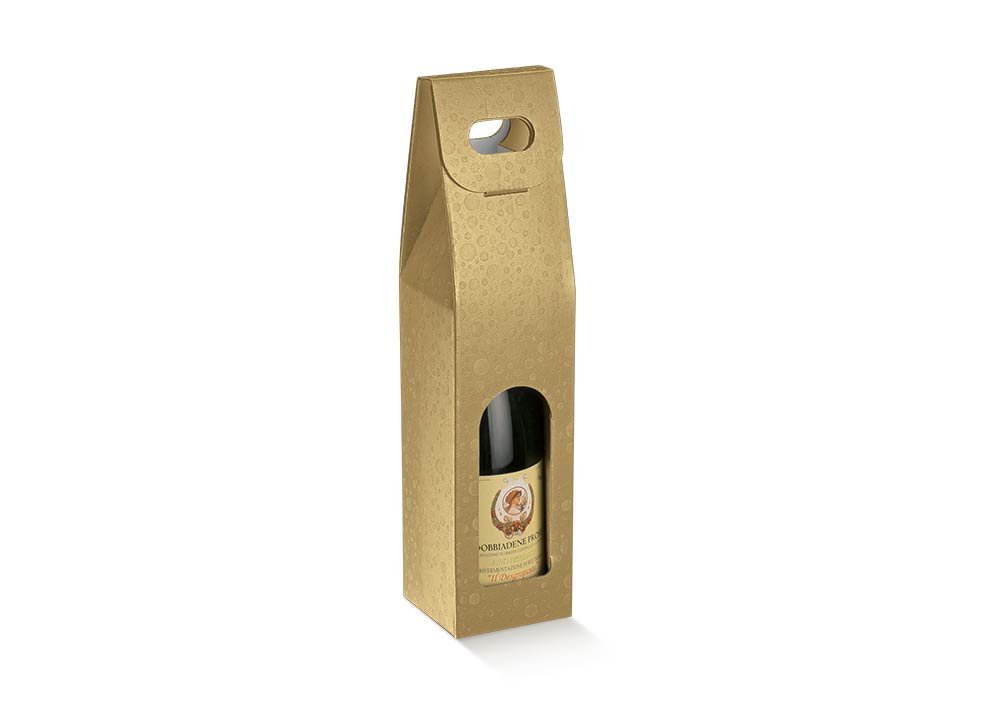 1 Bottle Bubble Gold Box Berlin Packaging Ireland