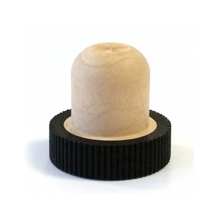 18.5mm Black Plastic Synthetic Stopper The Pack Stock