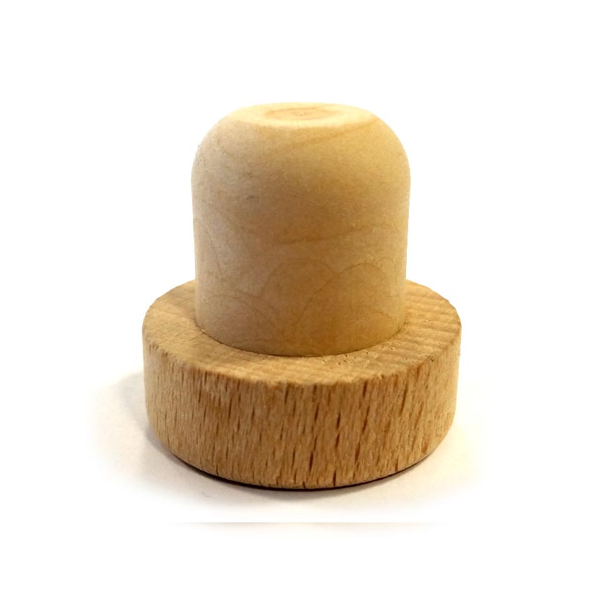 20mm Natural Wooden Synthetic Cork 29x15 The Pack Stock