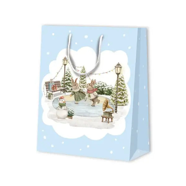 Christmas bag LITTLE RABBITS LARGE