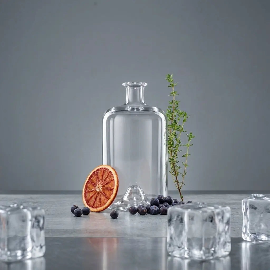 700 Ml Glass Bottle ideal for drinks, spirits and botanicals