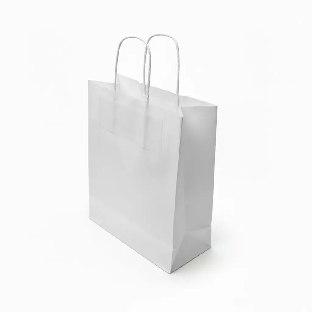 Midi White Bag-220x100x275mm