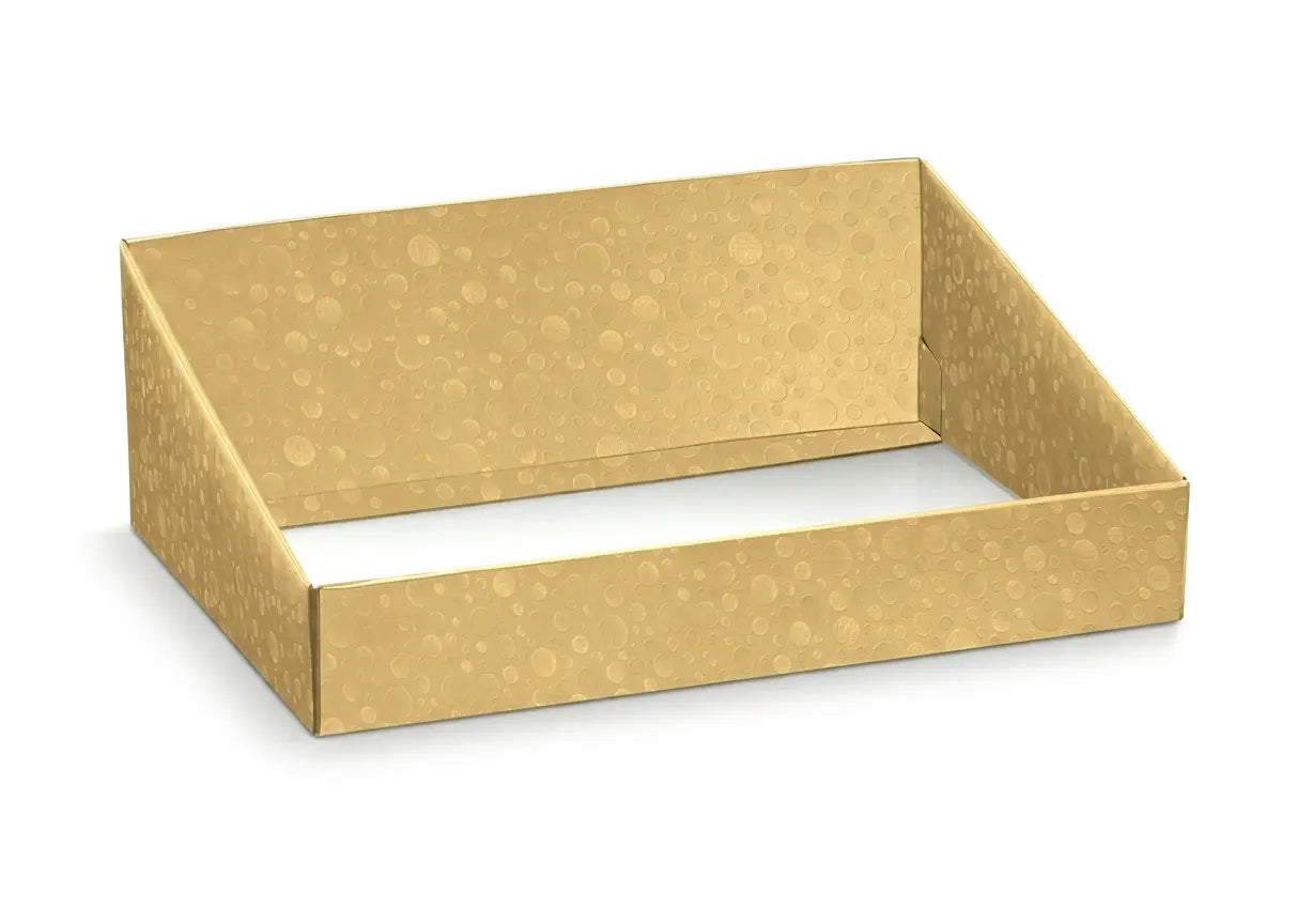 Gold High Back Tray