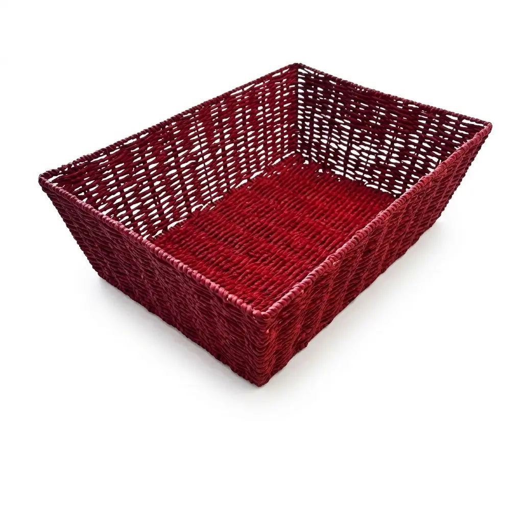 Extra Large red Hamper Tray - 440 x 310 x 140mm