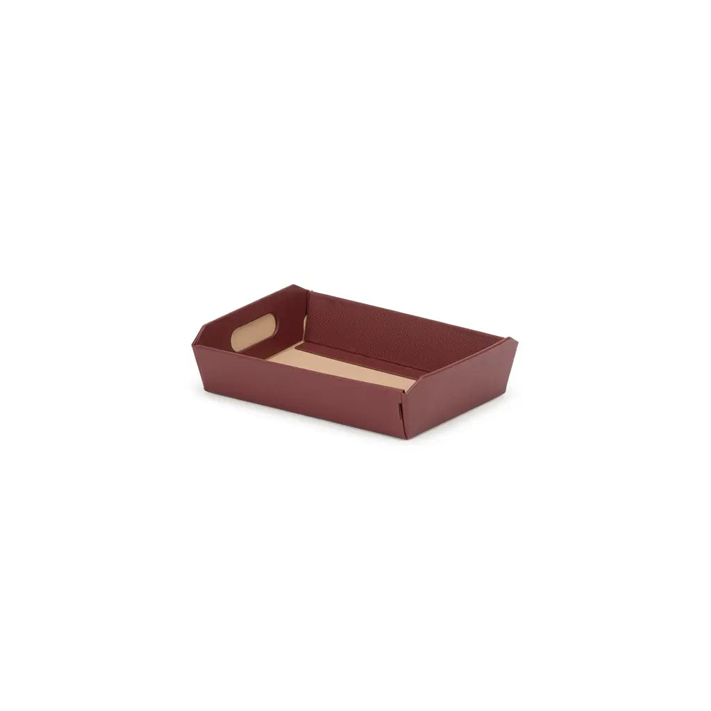 Small Burgundy - Hamper Tray