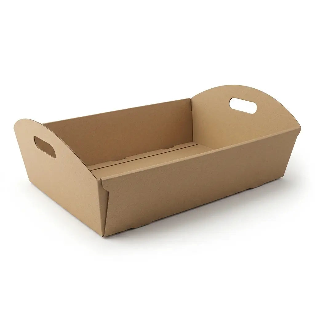 Kraft Cardboard Hamper Basket