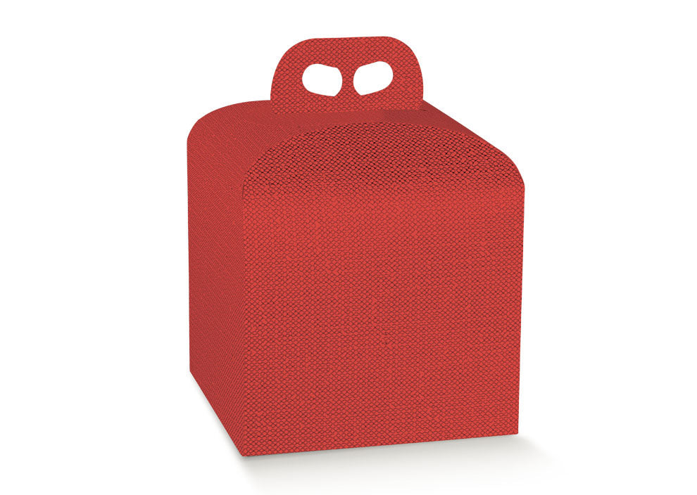 Red Panettone Lino Rosso Gift Box 38020 50 per pack Berlin Packaging Ireland