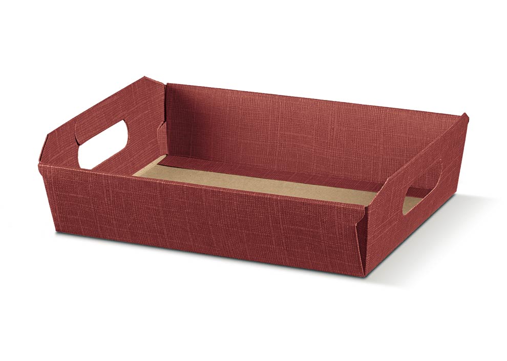 Medium Burgundy- Hamper Tray Berlin Packaging Ireland