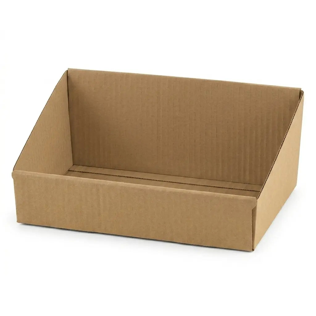 Large Fluted Kraft - Hamper Tray