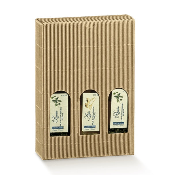 3 Oil Bottle - Gift Box Berlin Packaging Ireland