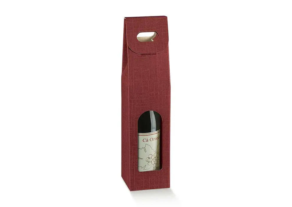 Single Bottle Burgundy Wine Box Berlin Packaging Ireland