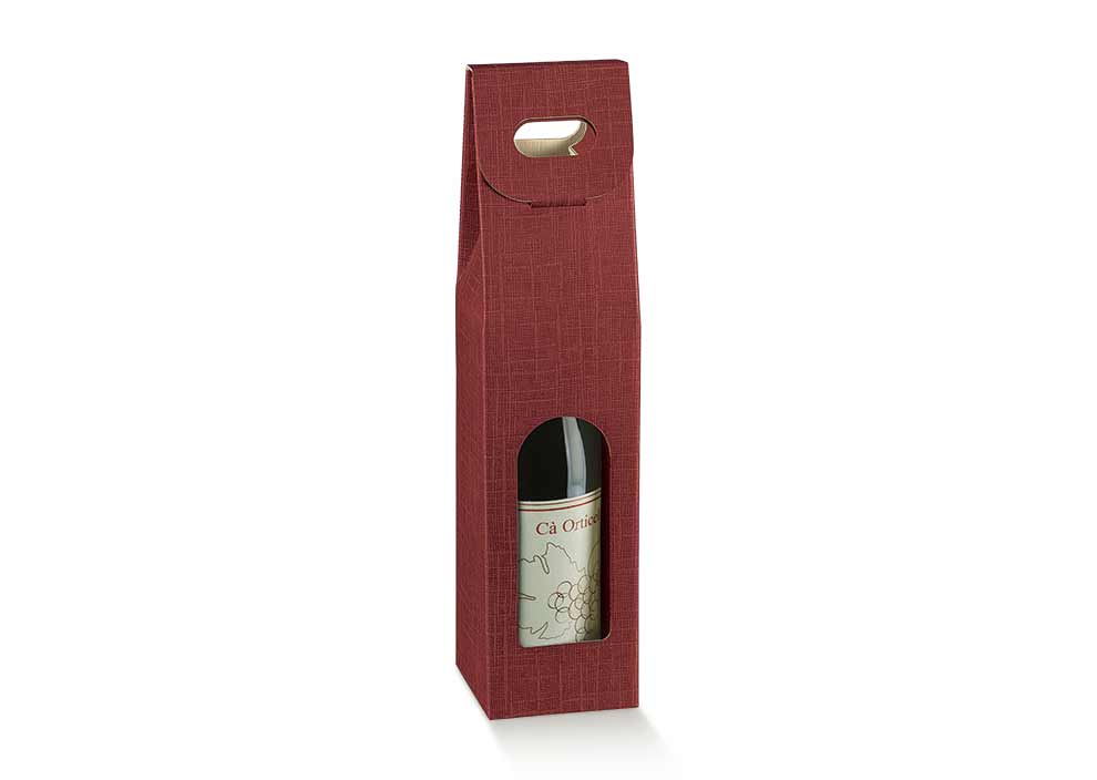 Single Bottle Burgundy Wine Box Berlin Packaging Ireland