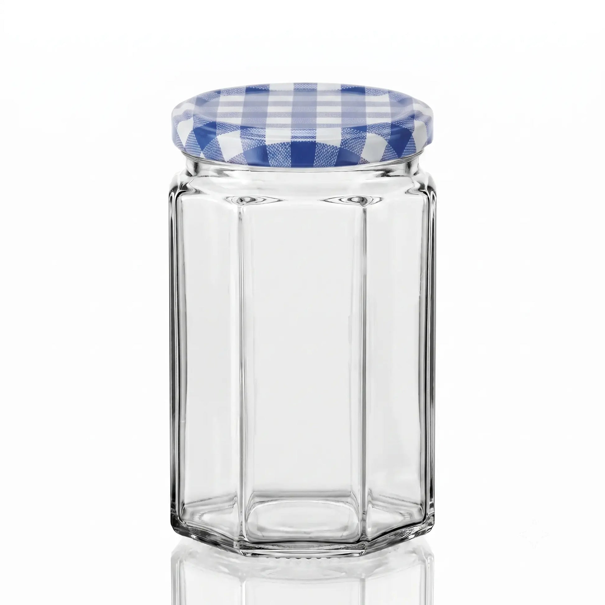 314ml Octagonal Glass Jar & Lid Bundle – Honey Season Bulk Pallet (2,448 Units)