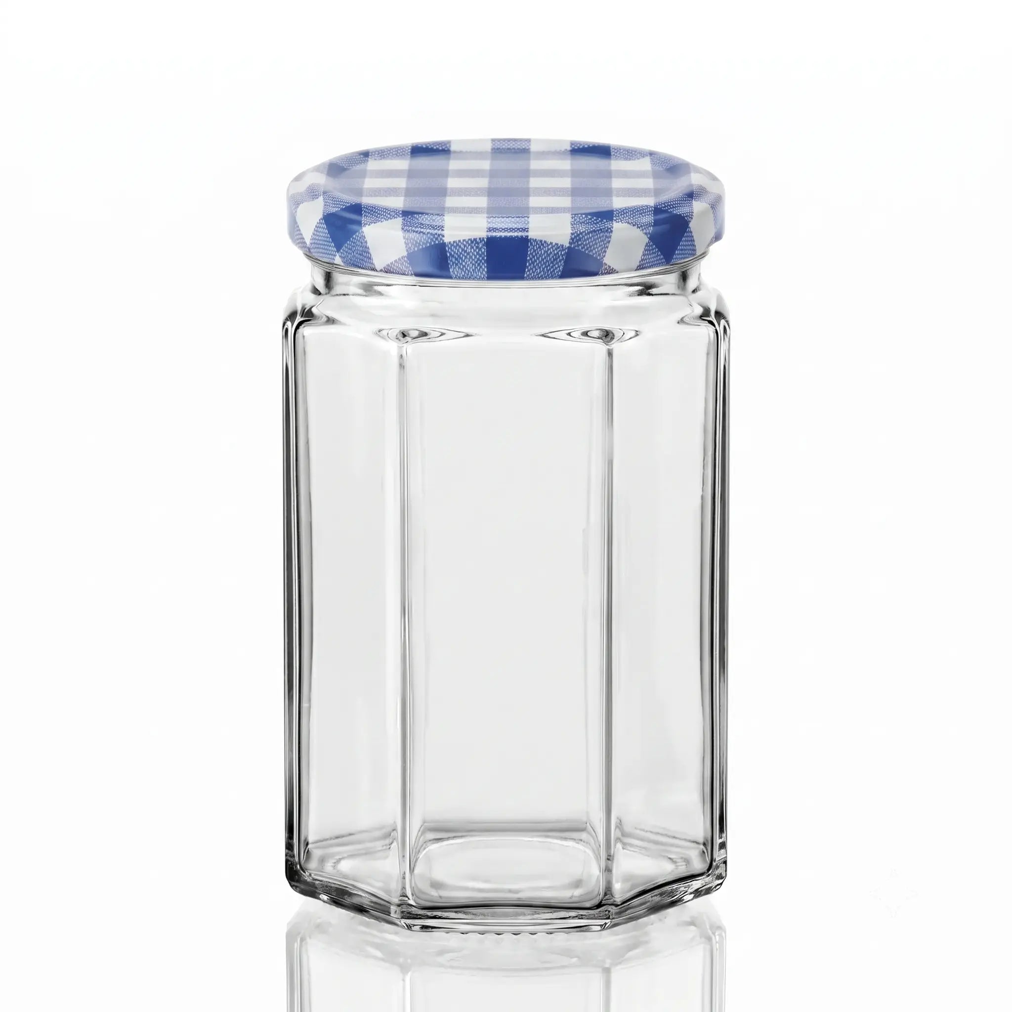 314ml Octagonal Glass Jar & Lid Bundle – Honey Season Bulk Pallet (2,448 Units)