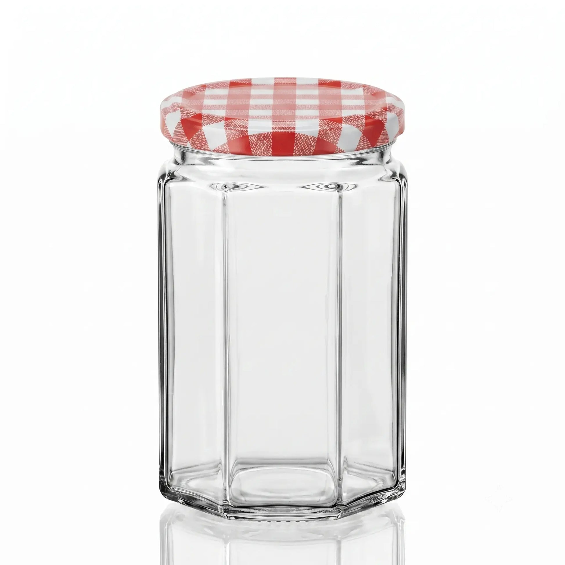 314ml Octagonal Glass Jar & Lid Bundle – Honey Season Bulk Pallet (2,448 Units)