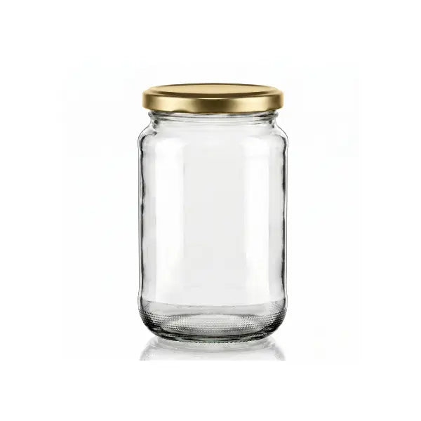 375ml Glass Jar & Lid Bundle – Honey Season Bulk Pallet (2,048 Units)