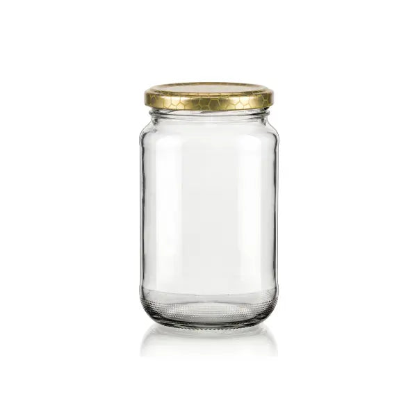 375ml Glass Jar & Lid Bundle – Honey Season Bulk Pallet (2,048 Units)