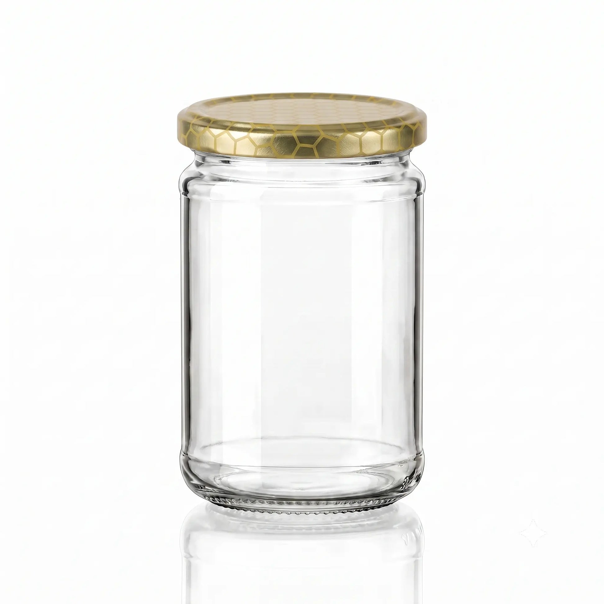 290ml Glass Jar & Lid Bundle – Honey Season Bulk Pallet (2,520 Units)