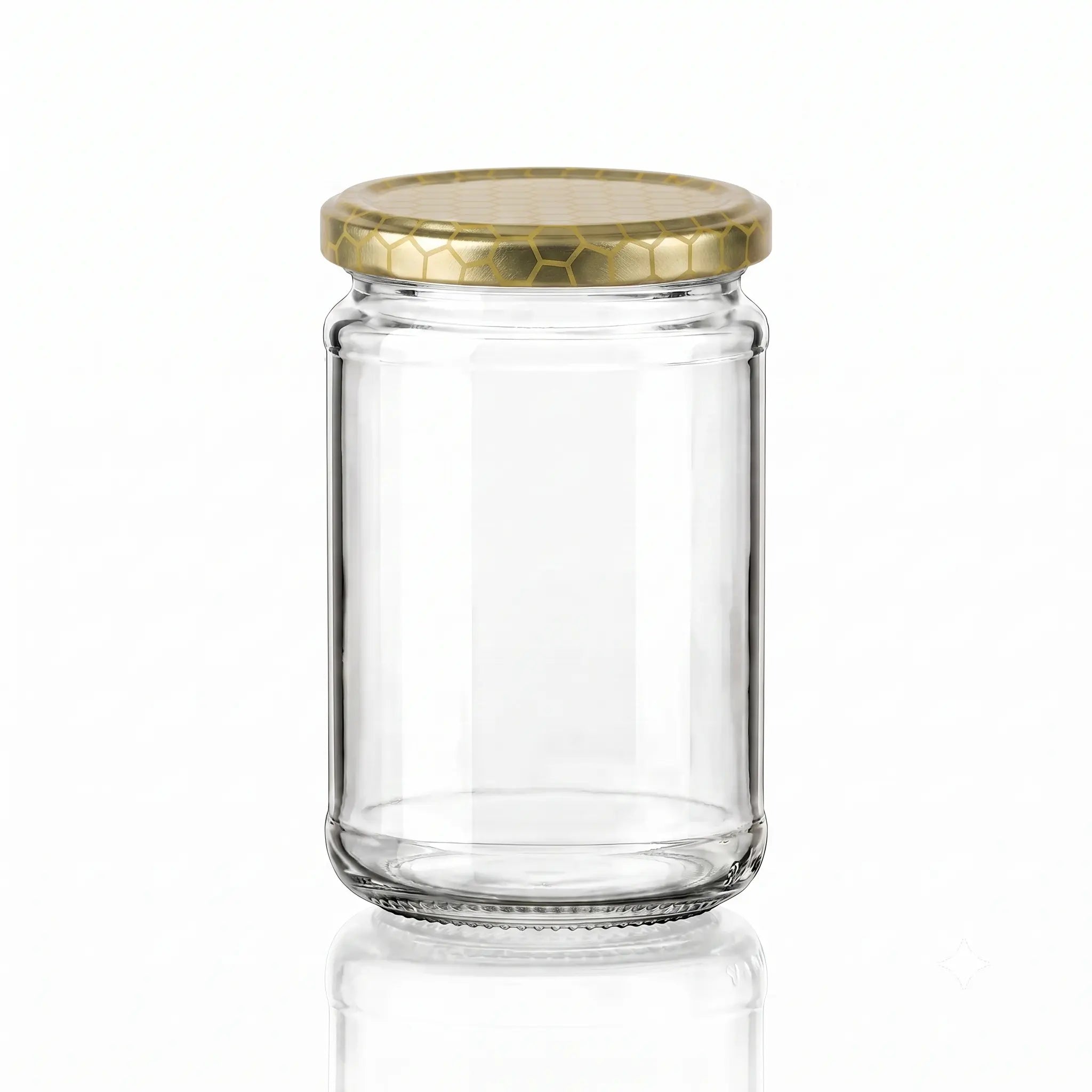 290ml Glass Jar & Lid Bundle – Honey Season Bulk Pallet (2,520 Units)