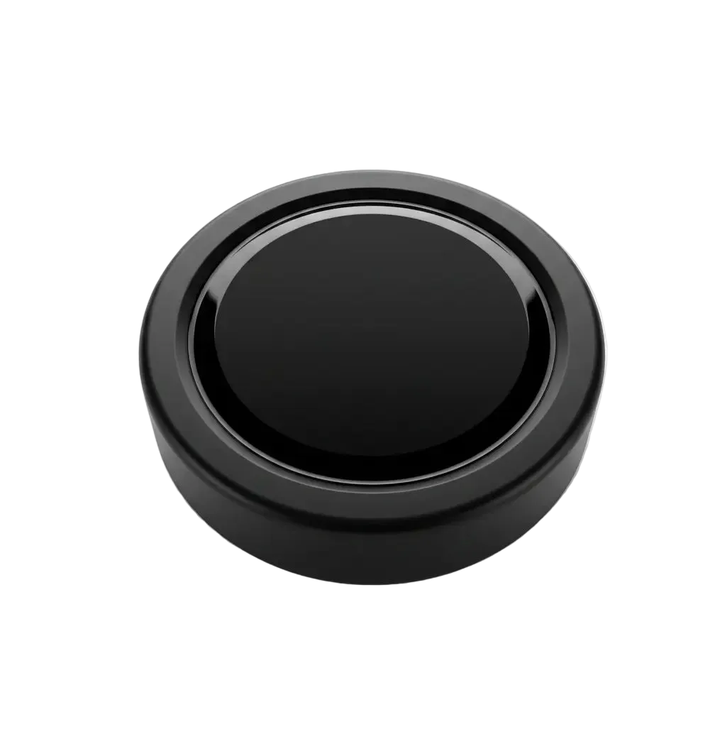 70mm - Black Deep Twist Off Caps
