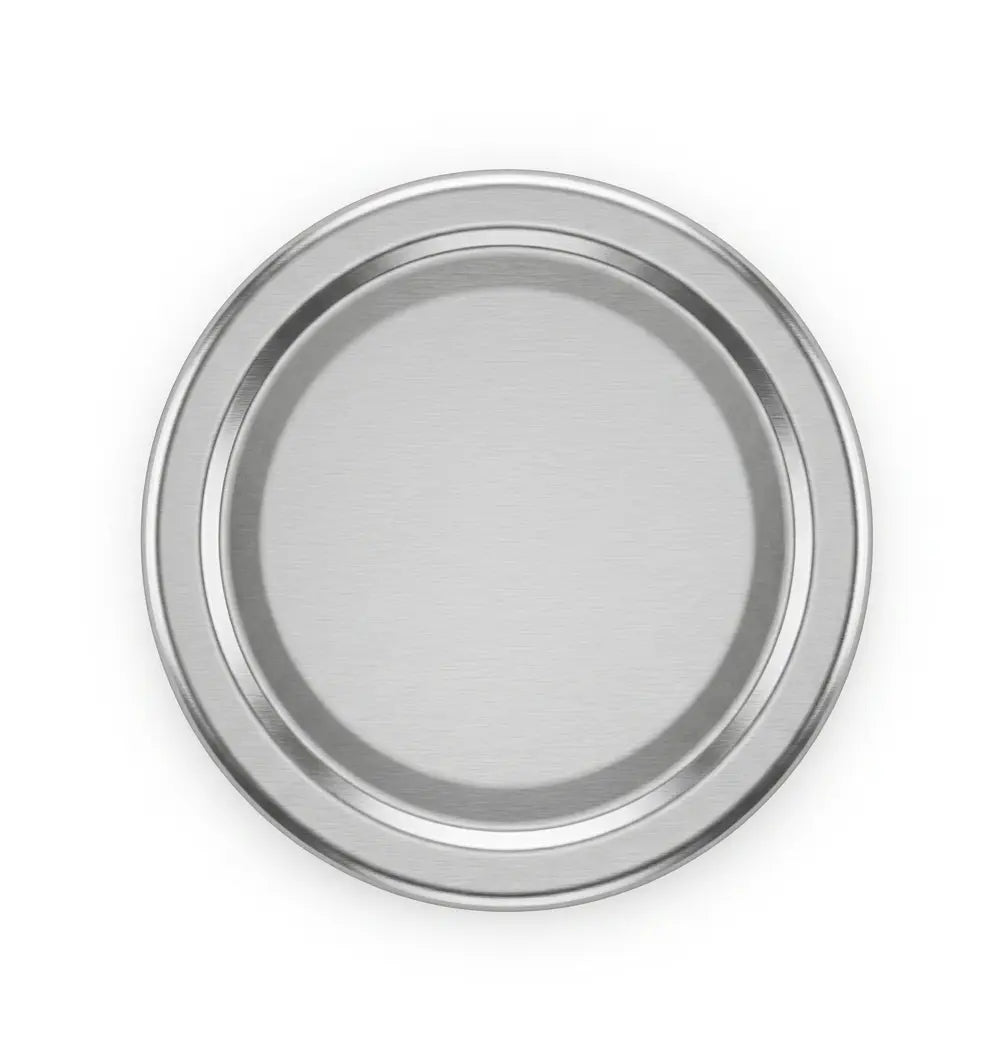 70mm - Silver Deep Twist Off Caps