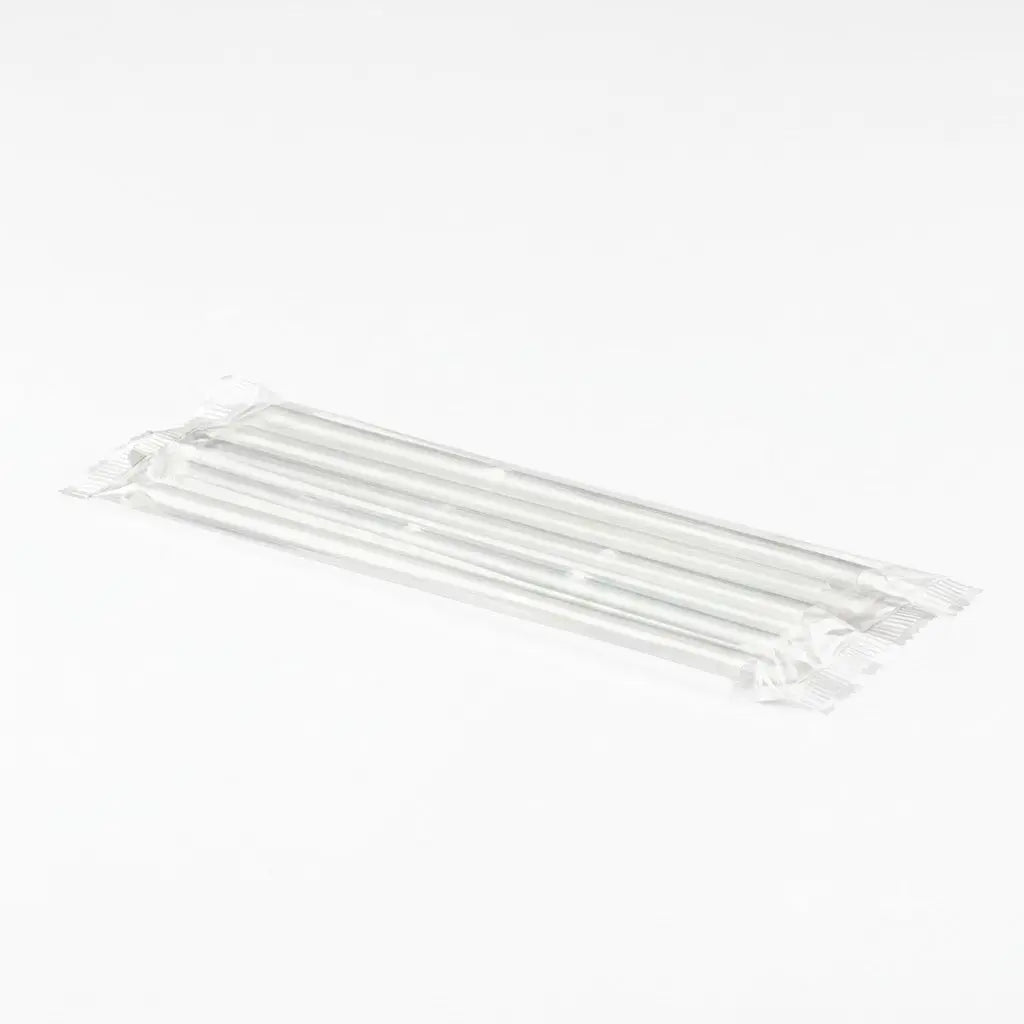 TBC – Biodegradable Clear Straw 240*8mm (4800)