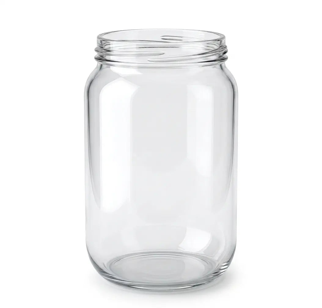 720ml - Round Glass Jar