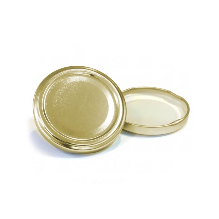 53mm Gold Twist off Lid The Pack Stock