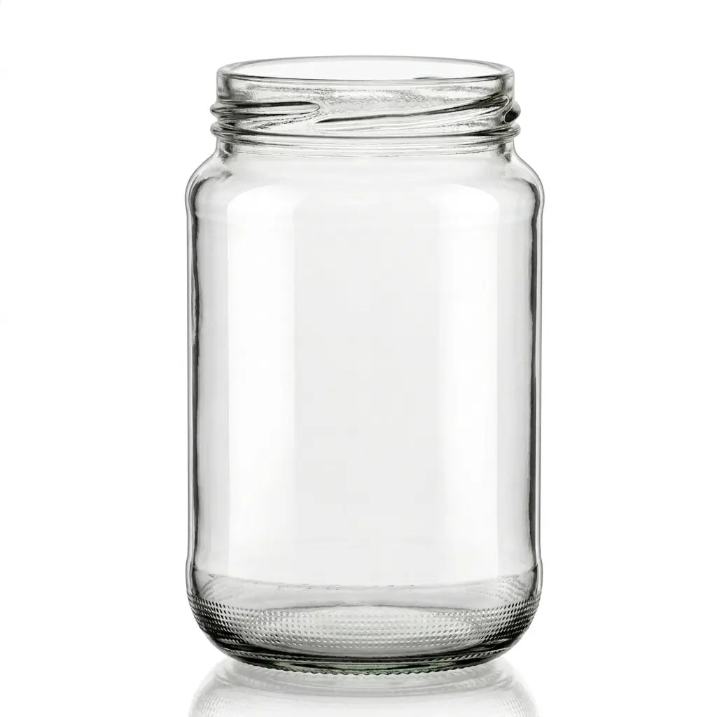 375ml - Round Glass Jar