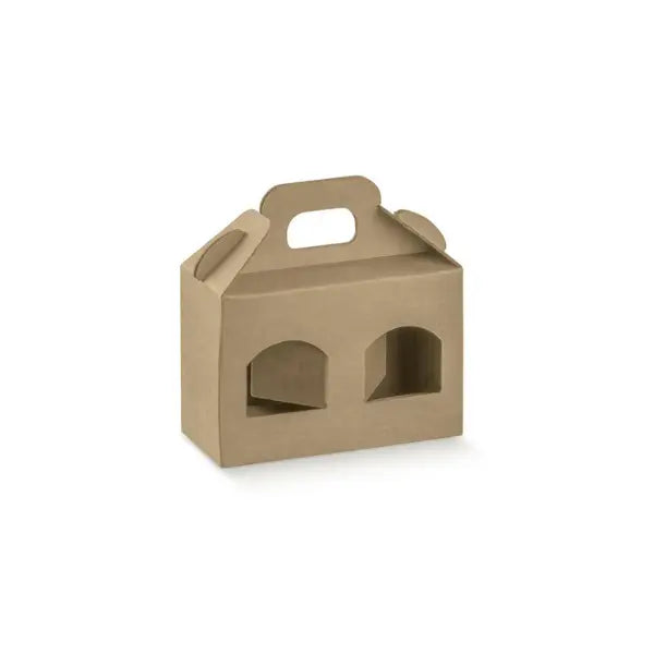 2 Jar Kraft Box