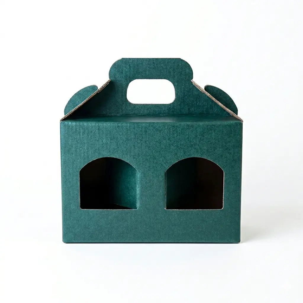 Small 2 Jar Green Box