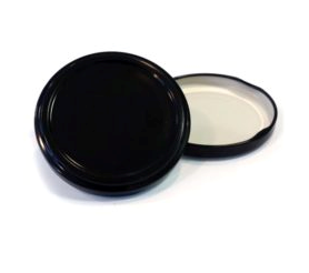 70mm Black Twist Off Lid The Pack Stock