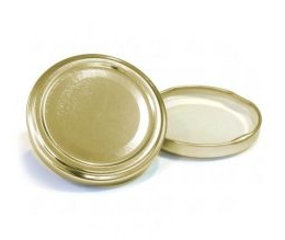 66mm Gold Twist Off Lid The Pack Stock
