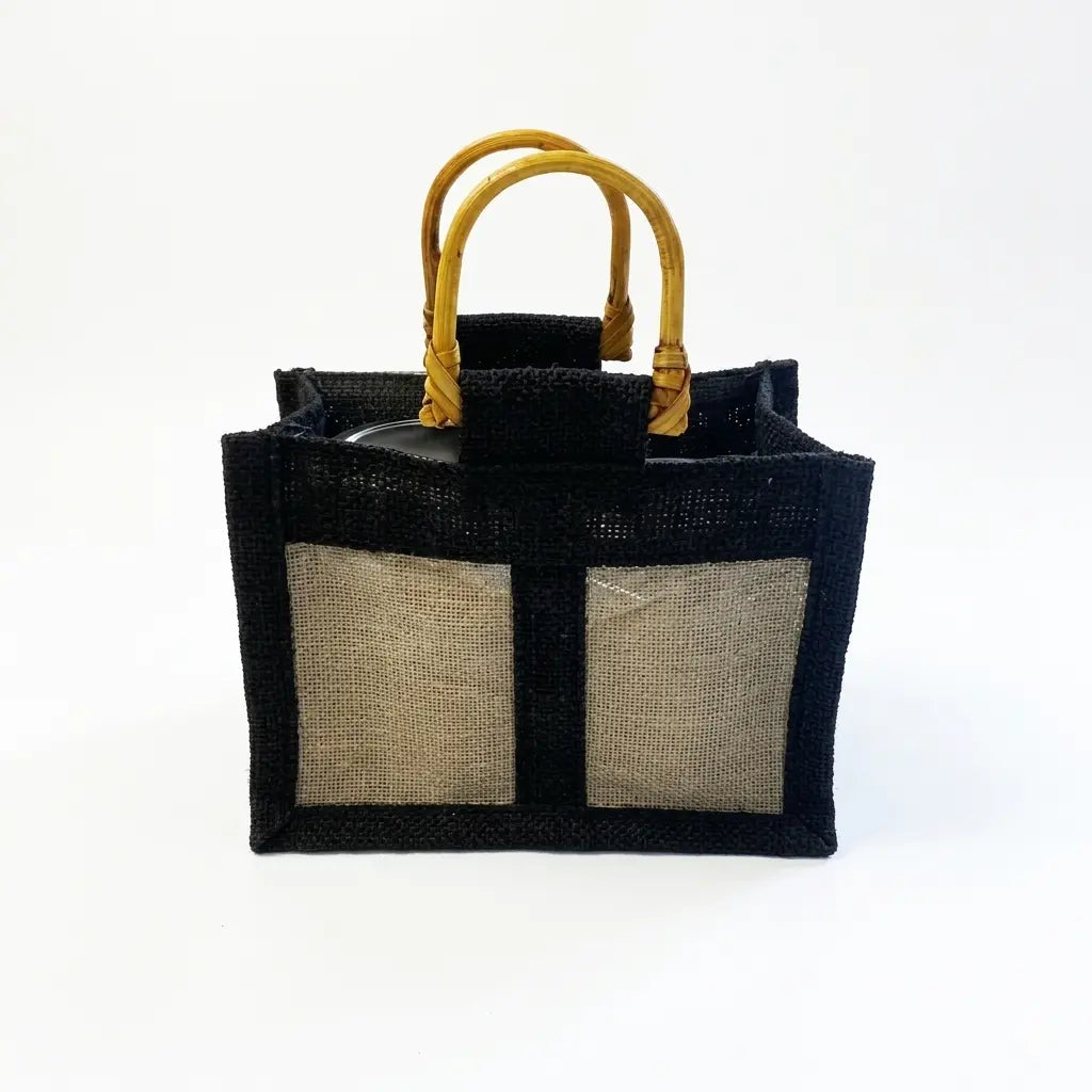 2 Window Jute Bag Medium