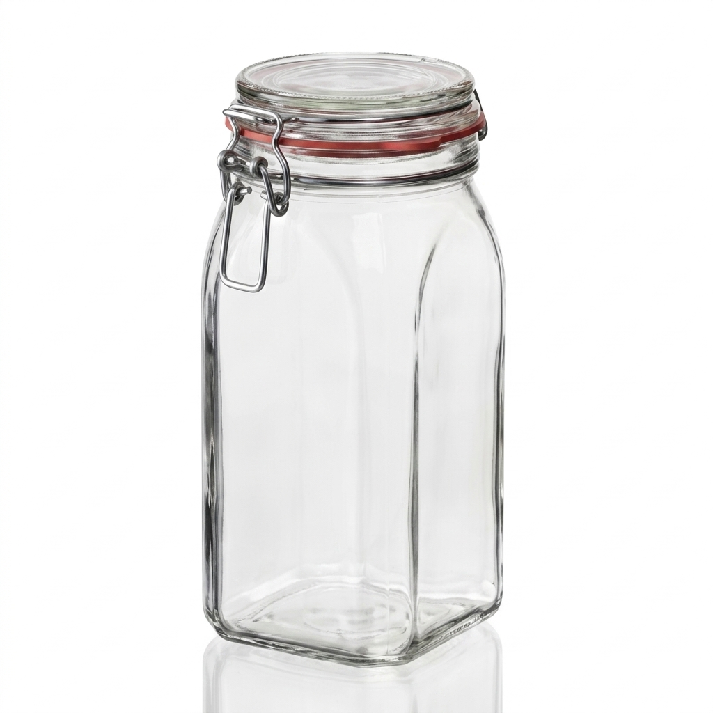 1.5 Litre - Clip Top Storage Jar