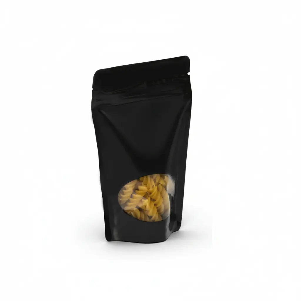 70g - Black Pouch With Window