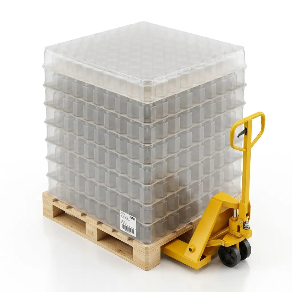 285ml - Hexagonal Glass Jar