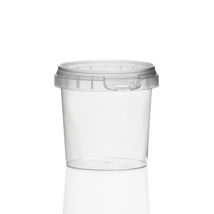 155ml - Plastic Tub &amp; Lid